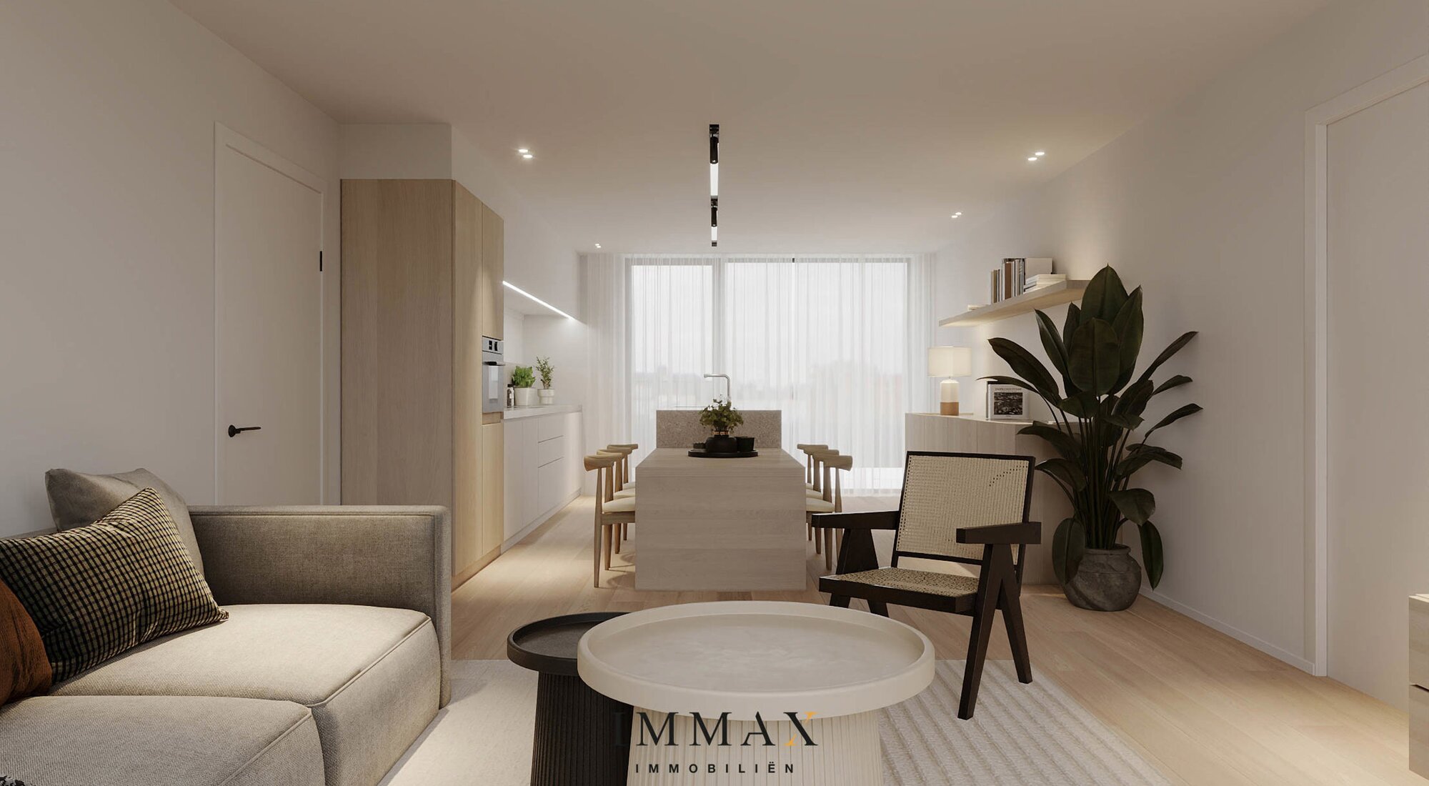 Appartements neufs orientés sud au cœur d'Oostkamp
