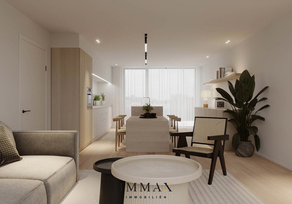 Dakappartement met zuidwest gericht terras in Oostkamp