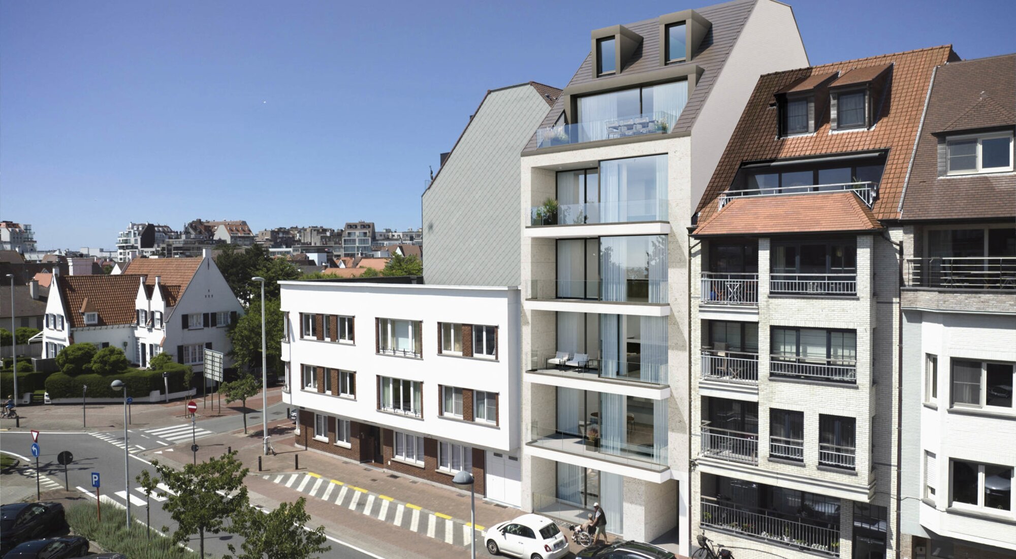 Luxueus nieuwbouwappartement op de gelijkvloerse verdieping 