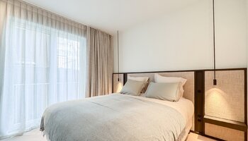 Bel appartement de 3 chambres à coucher avec vue dégagée près de la place Van Bunnen et de la plage