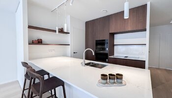 Luxueus nieuwbouwappartement op de gelijkvloerse verdieping 