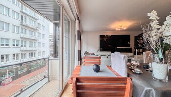 Ruim 2-SLK appartement met terras nabij de Lippenslaan 