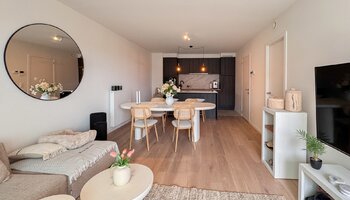 Appartement récent (2022) avec 2 chambres et grande terrasse à Duinenwater