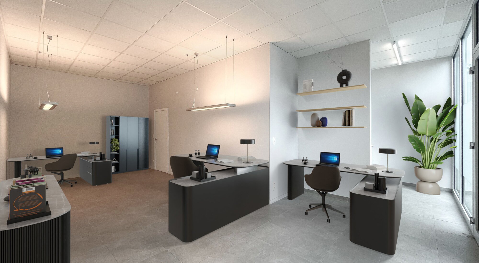 Handelspand/kantoor met ruime kelderberging op top locatie!
