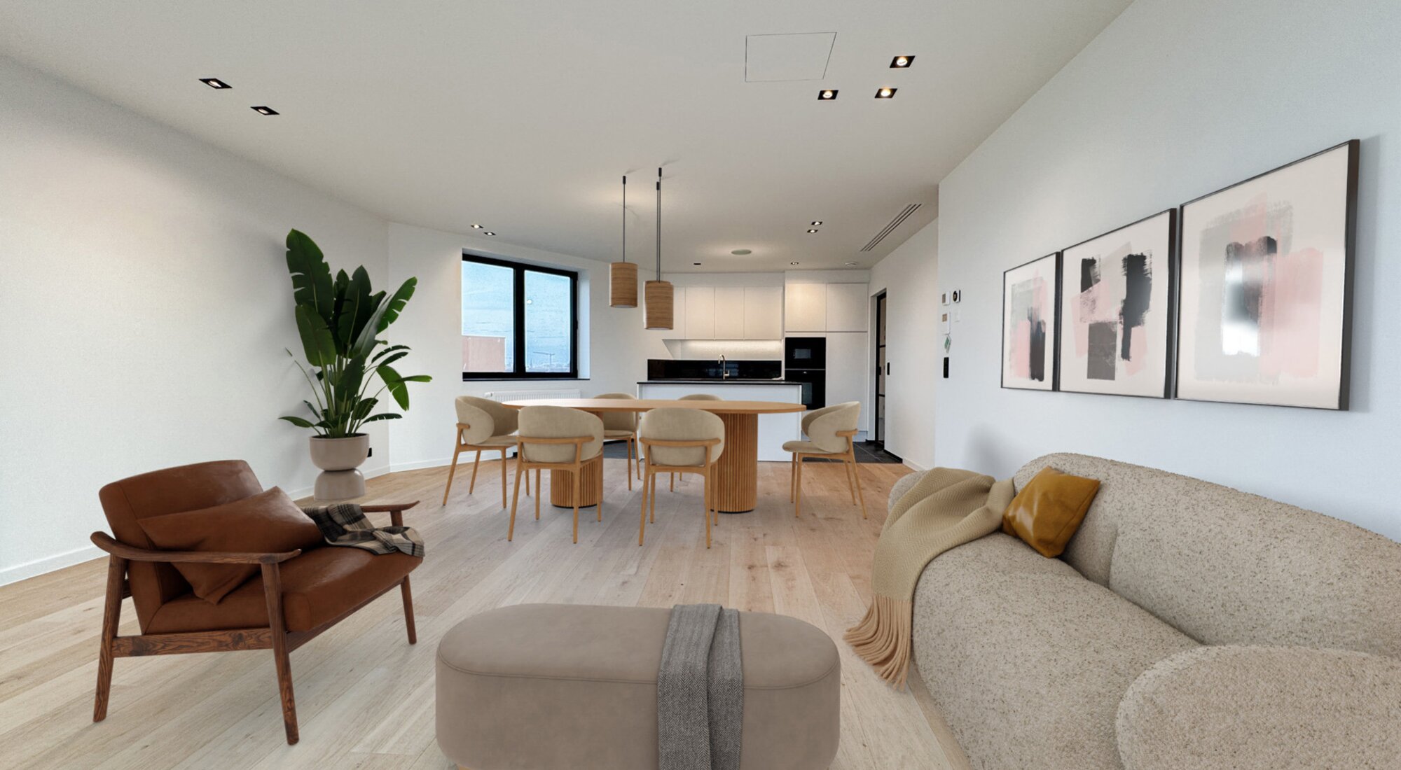 Gerenoveerde penthouse met ruim zongericht terras