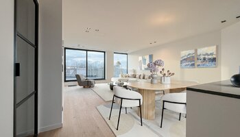Gerenoveerde penthouse met ruim zongericht terras