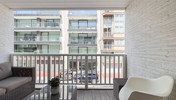 Prachtig 2SLK-appartement met ruim terras nabij het Rubensplein
