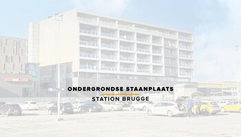 Ondergrondse staanplaats aan het station