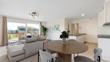 Gelijkvloers 3-slpk nieuwbouwappartement met zonnig terras