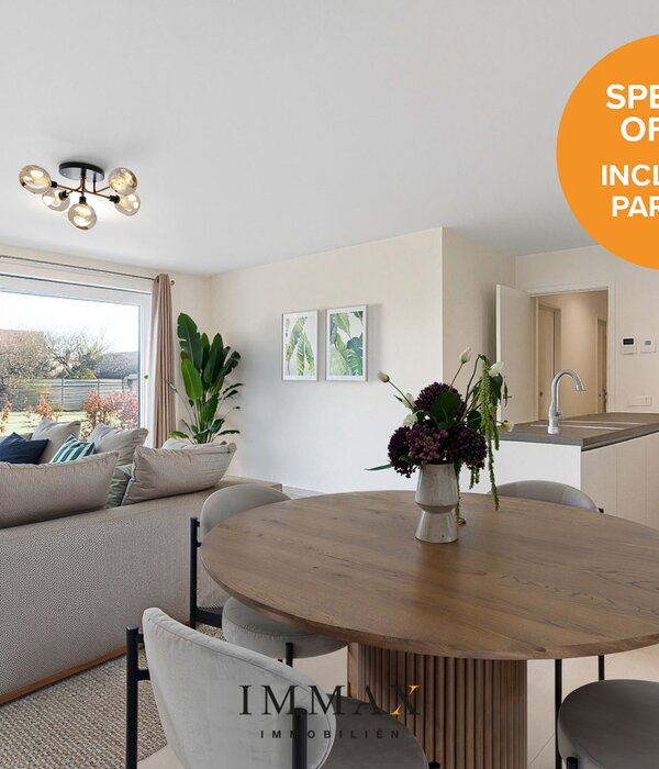 Gelijkvloers 3-slpk nieuwbouwappartement met zonnig terras