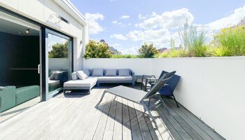 Exclusieve penthouse met zonneterrassen nabij het strand