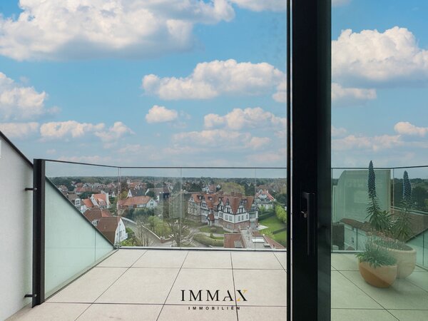 Prachtig en exclusief nieuwbouwappartement in het Zoute