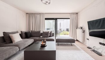 Recent gelijkvloersappartement met Zuid-gerichte tuin