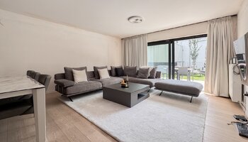 Recent gelijkvloersappartement met Zuid-gerichte tuin