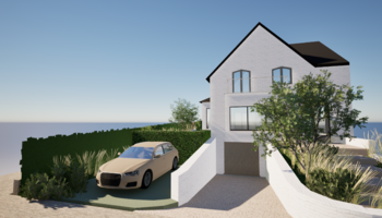 Luxueus gerenoveerde koppelvilla nabij het strand te Duinbergen. 