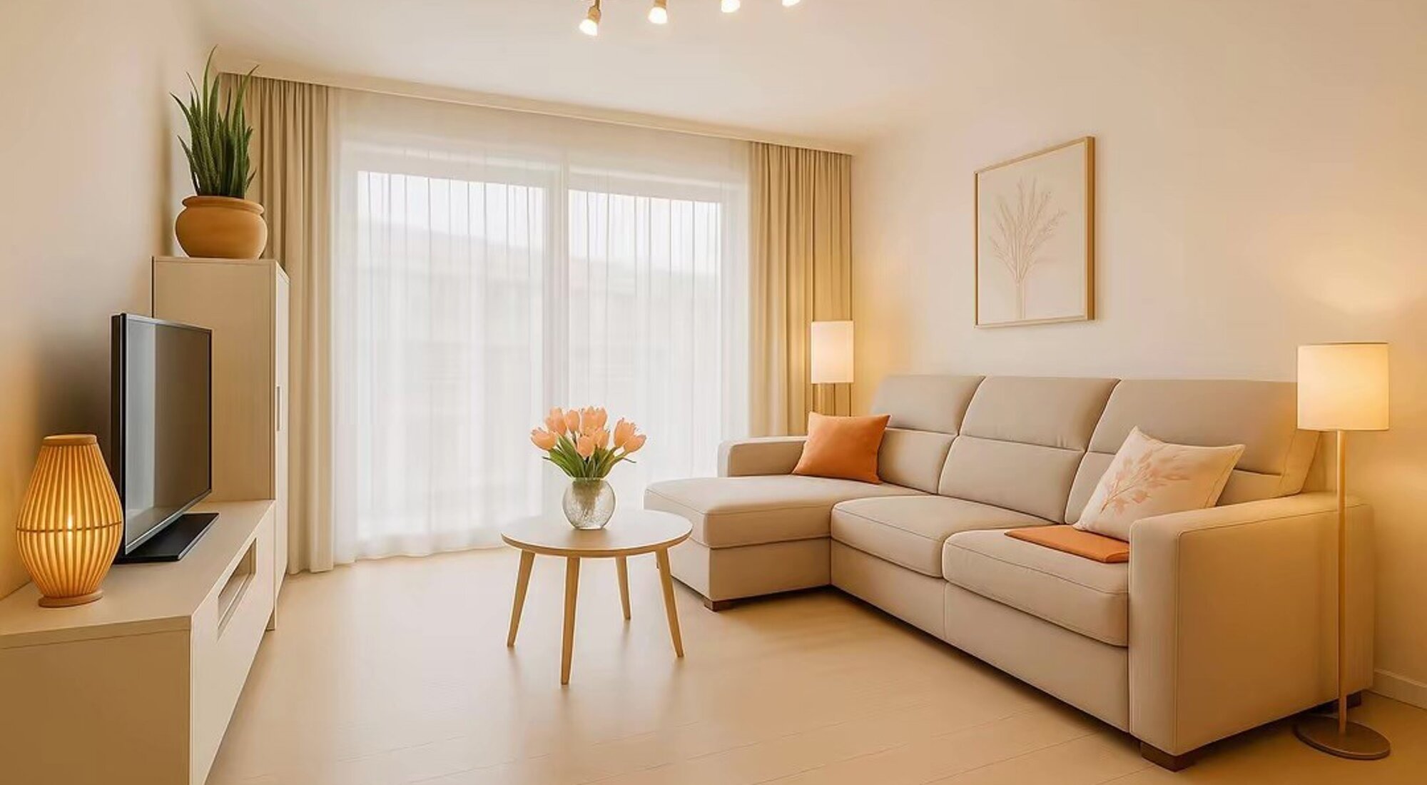 Gezellig gemeubelde studio met ruim terras