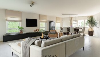 Uitzonderlijk triplex appartement 'villa in the sky' met groot zongericht terras