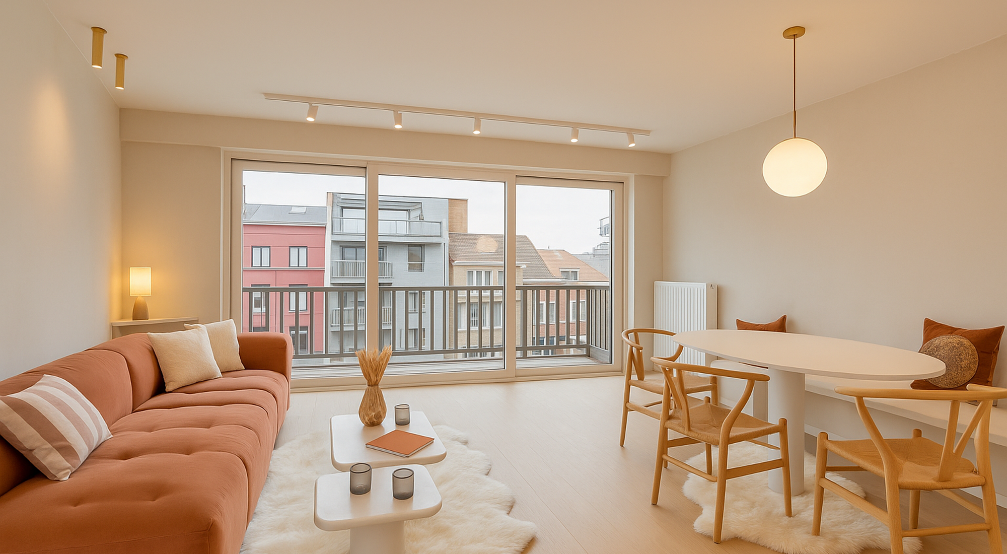 Ruim 2SLK-appartement met westgericht terras op de Lippenslaan