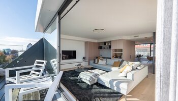 Modern en recent duplex-appartement met 3 slaapkamers