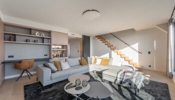 Modern en recent duplex-appartement met 3 slaapkamers