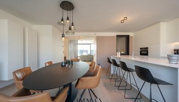 Modern en recent duplex-appartement met 3 slaapkamers