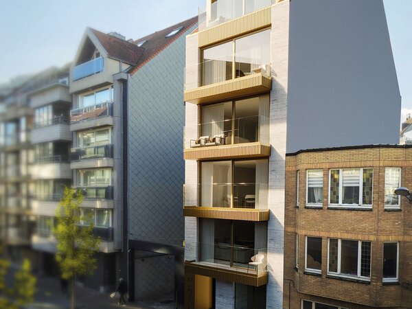Pristine I 6 nieuwbouwappartementen nabij het strand, de Lippenslaan en het Van Bunnenplein