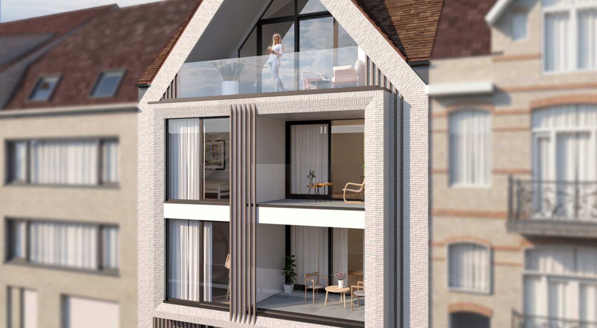 Pavlin I 4 appartements BEN neufs près du centre-ville et de la plage