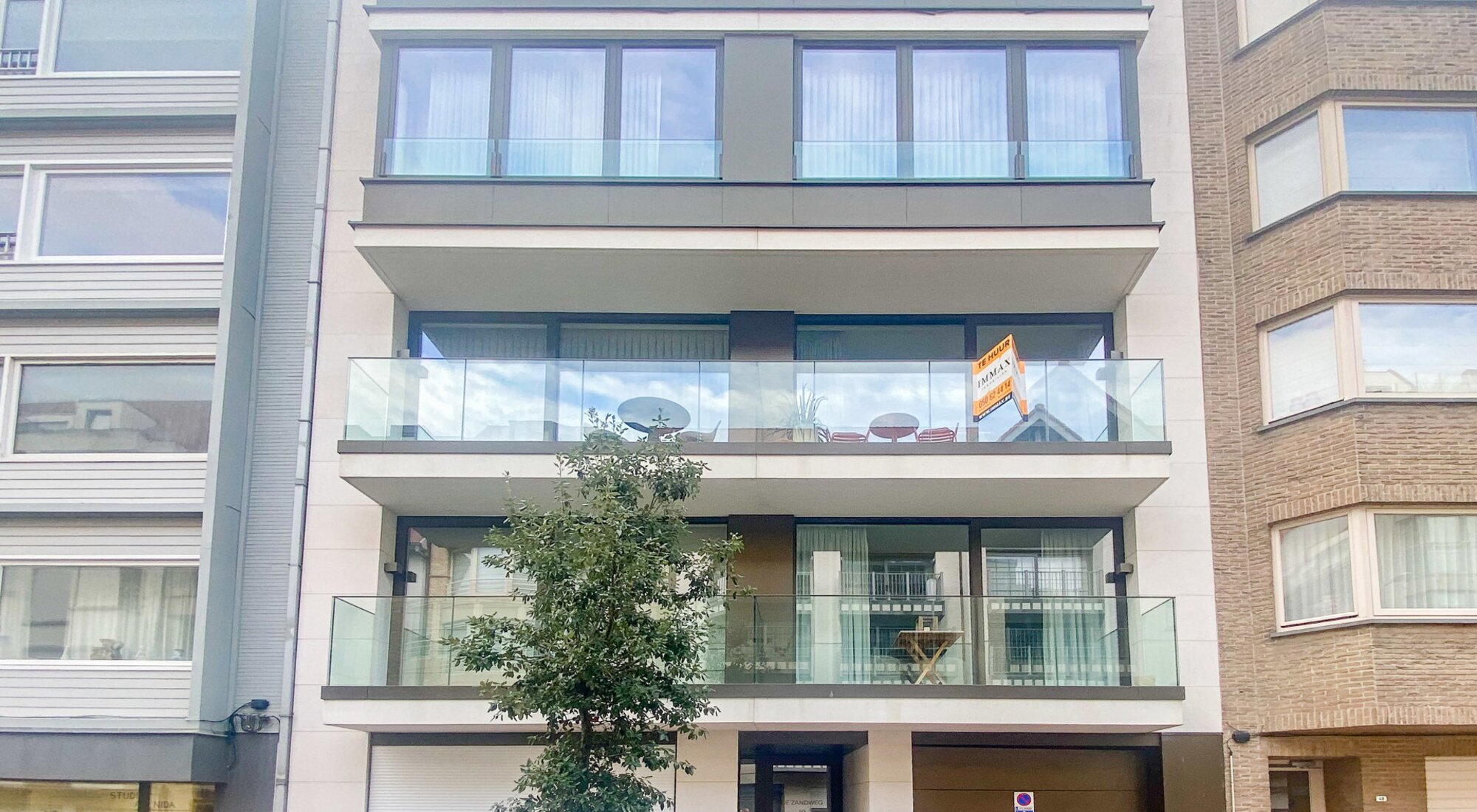 Modern appartement met 2 slaapkamers in het hart van Knokke