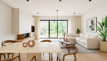 Magnifique appartement 2SLK avec vue sur le parc de l'Yser