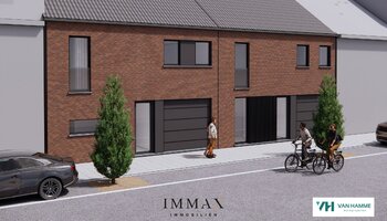 Spacieuses maisons neuves avec garage intégré et jardin ensoleillé