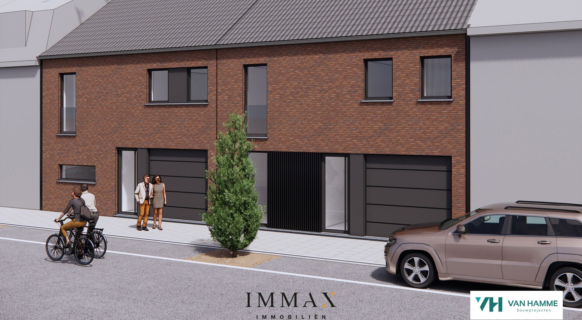 Ruime nieuwbouwwoning met inpandige garage en zonnige tuin