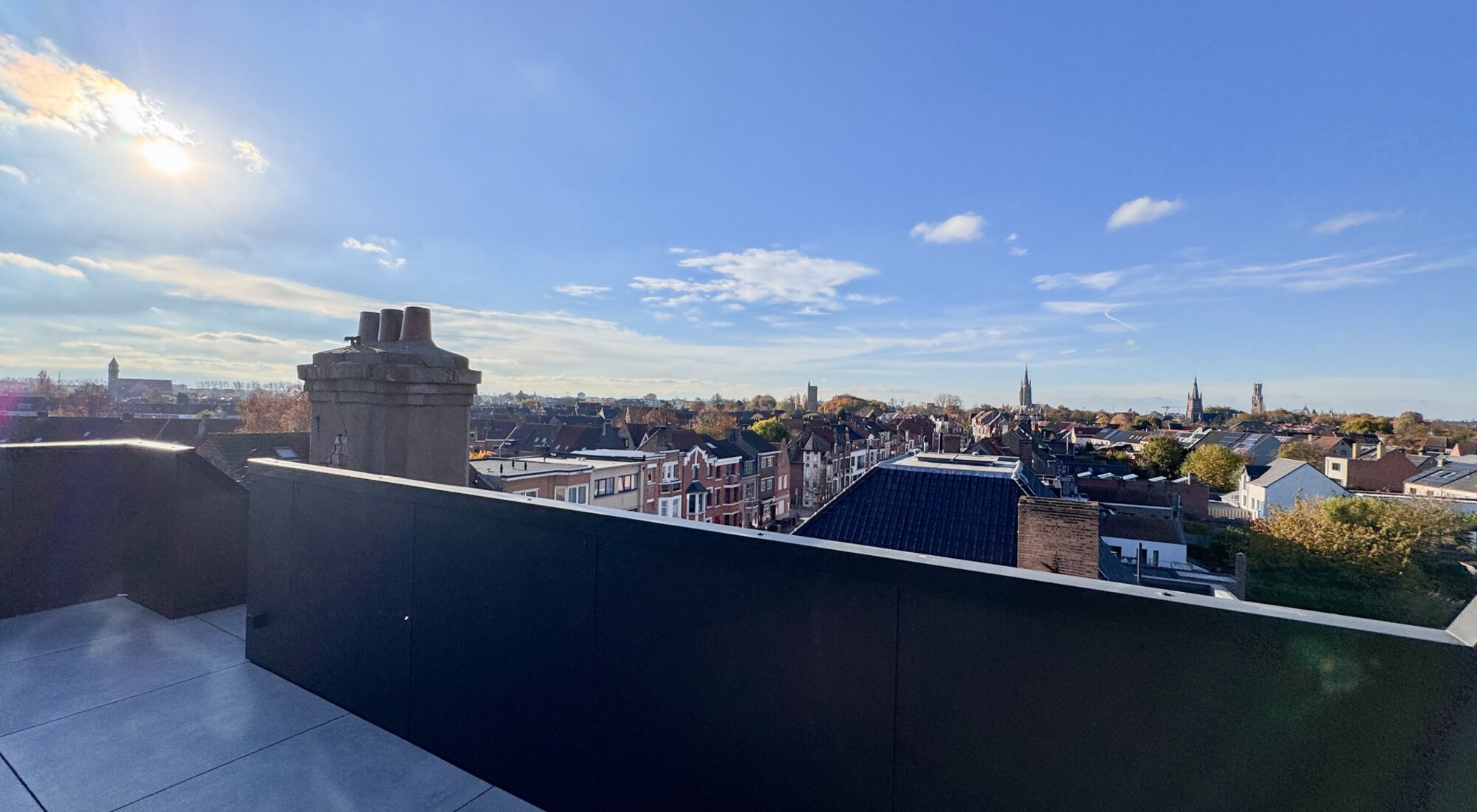 Luxueuze penthouse met zongericht terras – Residentie Della Faille