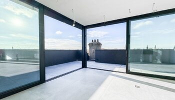 Luxueuze penthouse met zongericht terras – Residentie Della Faille