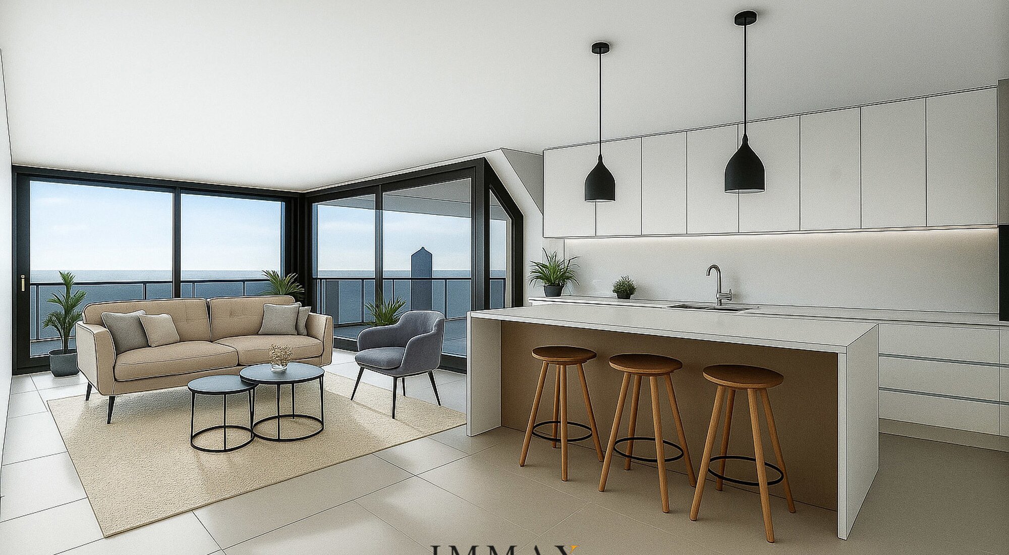 Luxueuze penthouse met zongericht terras – Residentie Della Faille