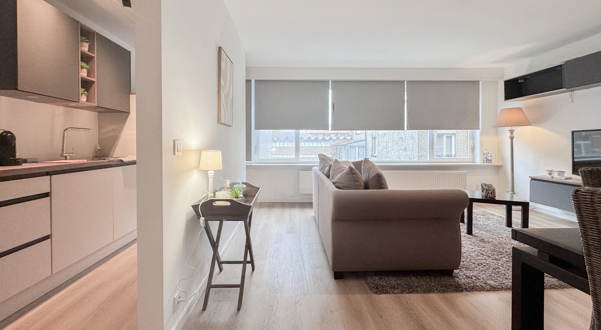 Vernieuwd 2SLK-appartement op centrale ligging nabij de Lippenslaan