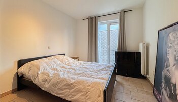 Ruim en breed 2SLK-appartement met zijdelings zeezicht vlakbij het Rubensplein