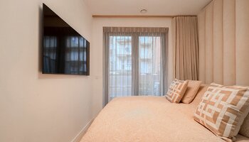 Luxueus 2SLK-appartement met zonnige terrassen en open zichten in het Zoute