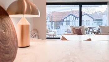 Luxueus 2SLK-appartement met zonnige terrassen en open zichten in het Zoute