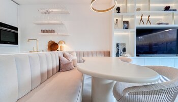 Luxueus 2SLK-appartement met zonnige terrassen en open zichten in het Zoute
