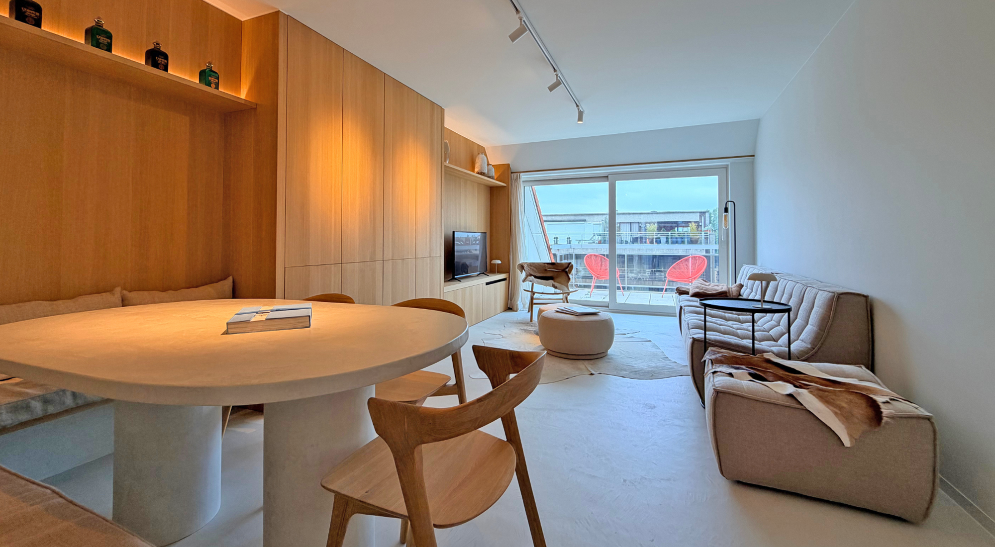 Prachtig triplex appartement met terras gelegen op de Lippenslaan