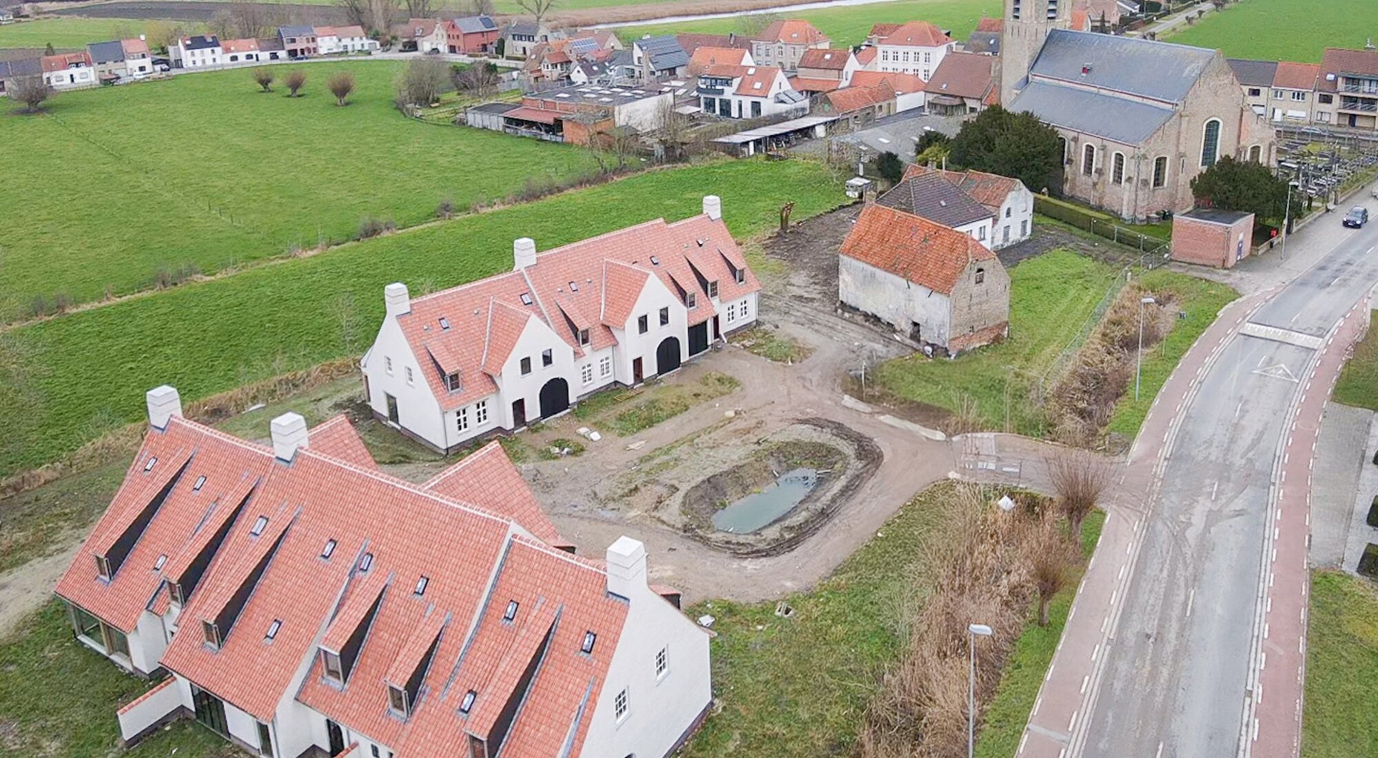 De Reisduif I een uniek project van 6 nieuwbouwwoningen op een rustige locatie te Lapscheure