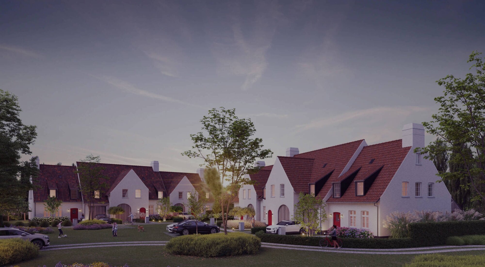De Reisduif I een uniek project van 6 nieuwbouwwoningen op een rustige locatie te Lapscheure