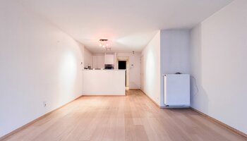 Appartement récent (2005) avec 1CH et terrasse ensoleillée orientée sud, situé au centre près de la Lippenslaan, du lac Zegemeer et de la plage.