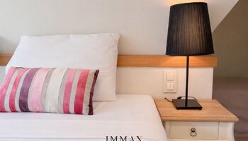 Charmante B&B-villa met 8 gastenkamers en parking vlakbij het strand