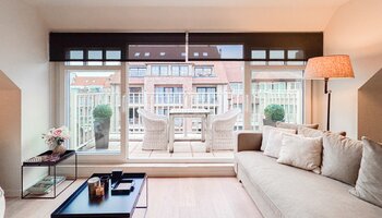 Recente (2013) penthouse met 2 ruime&zonnige terrassen gelegen in een doodlopende straat nabij Lippenslaan