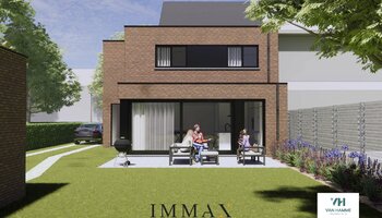 Halfopen nieuwbouwwoning met zuidwestgerichte tuin & garage