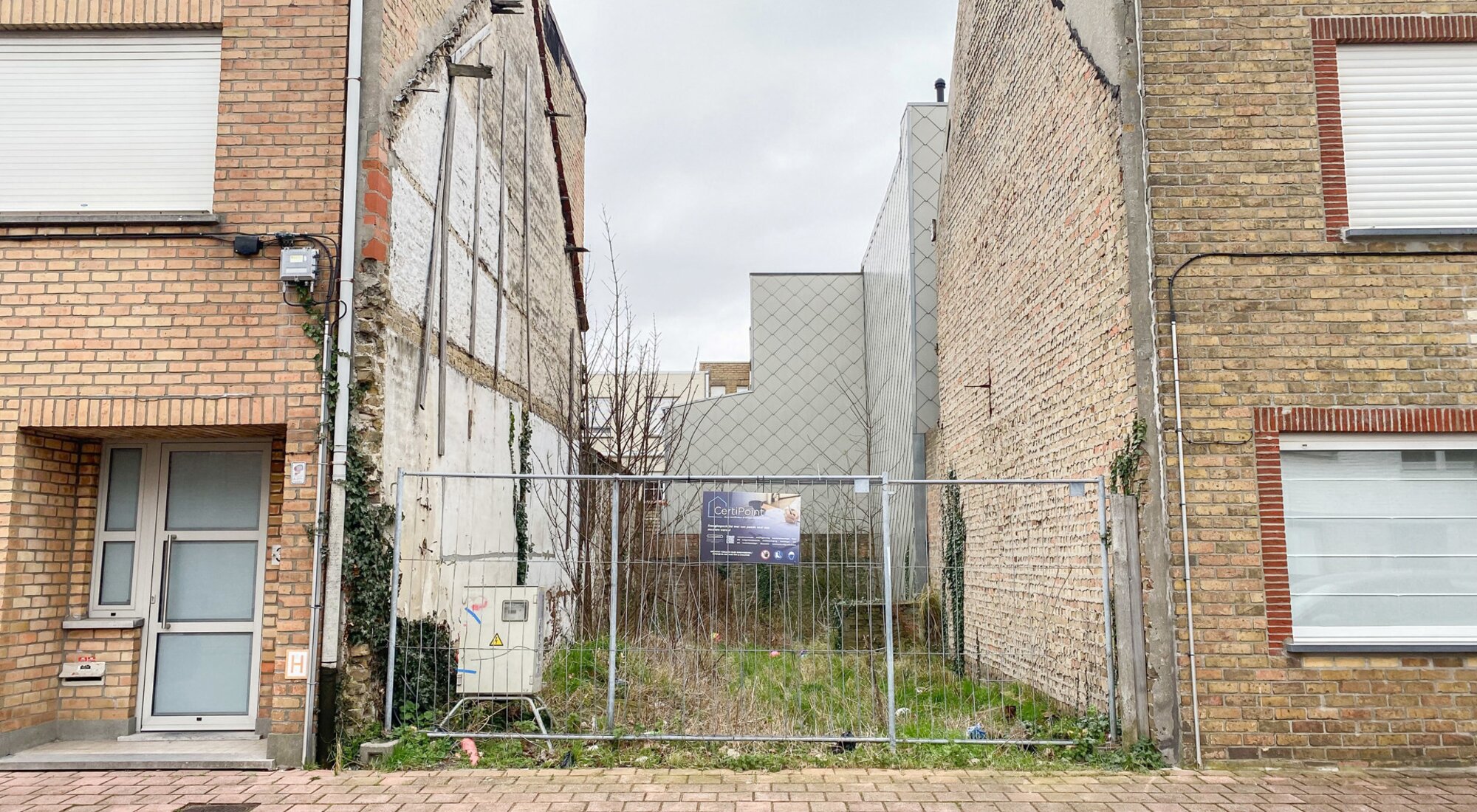 Bouwgrond voor het bouwen van eengezinswoning gelegen vlakbij het station van Heist