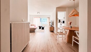 Spacieux appartement rénové de 2 chambres situé près de Lippenslaan et de la plage