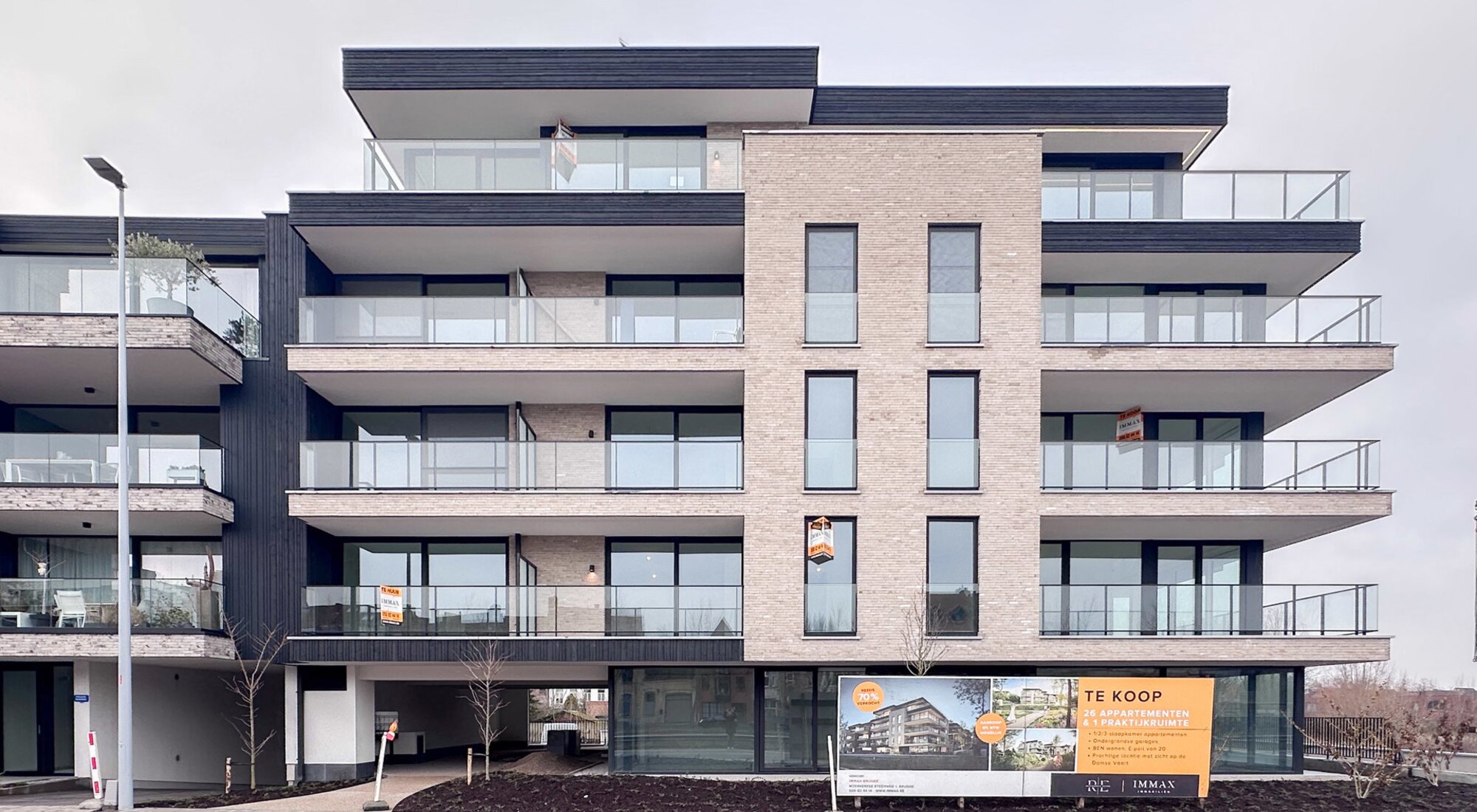 Appartement met 1 slaapkamer in nieuwbouwresidentie Estée