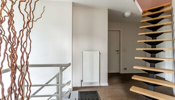 Uitzonderlijk triplex appartement met groot zongericht terras